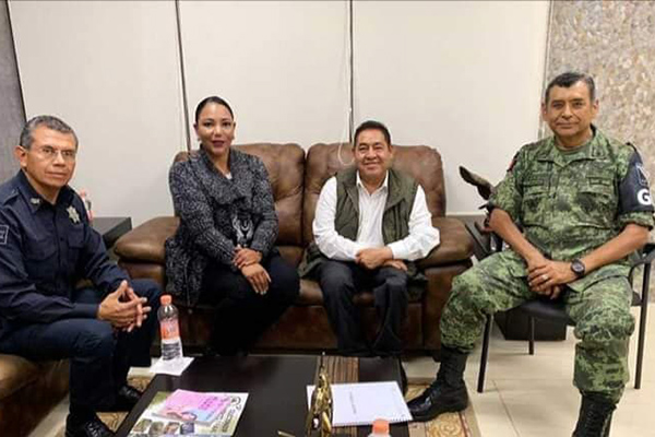 Llega la Guardia Nacional a Amozoc
