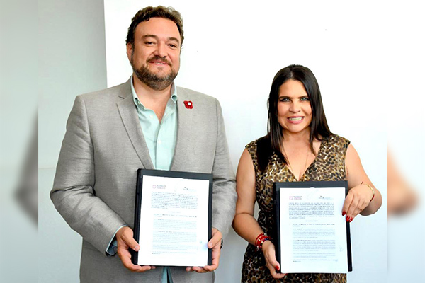Norma Layón y Consejo Ciudadano de Seguridad y Justicia firman convenio