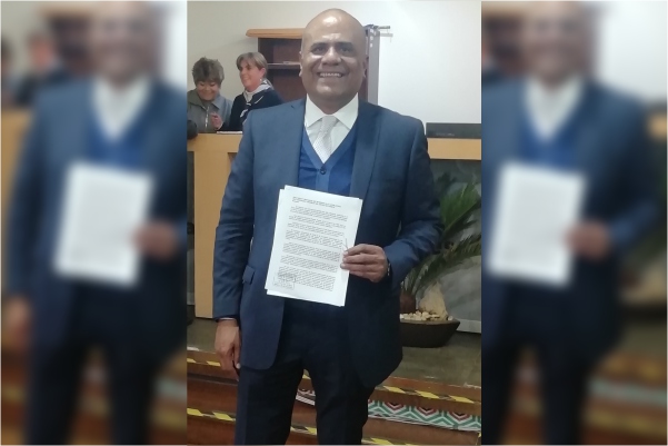Gabriel Hernández Campos se registra como candidato a fiscal