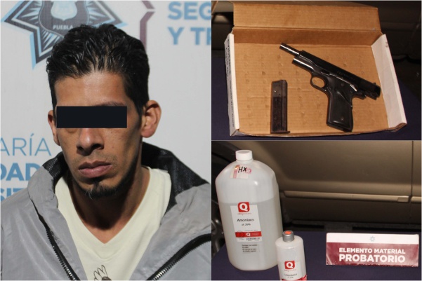 Detenido asaltante de casas, tras escandalizar y amenazar a la autoridad