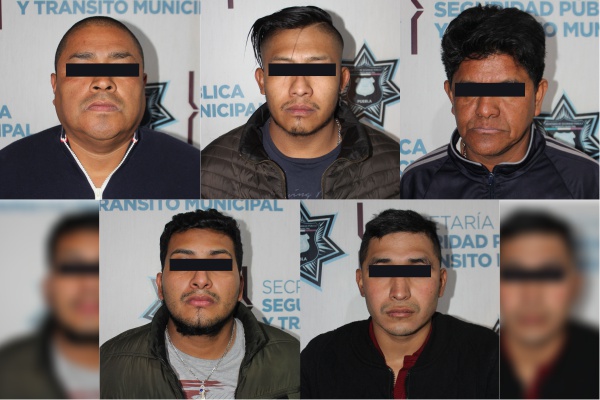 SSC persigue y detiene a banda de asaltantes de casas