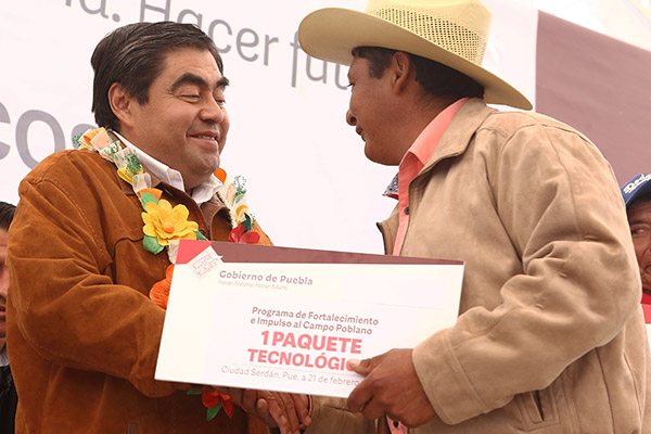 Rescate del campo poblano, prioridad de este gobierno
