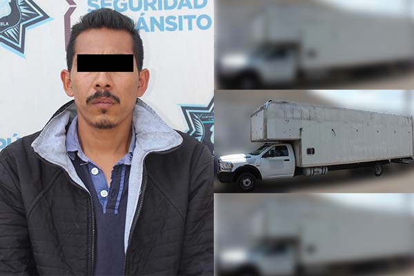 Ubica SSC camioneta robada mediante red de videovigilancia; el ladrón está detenido