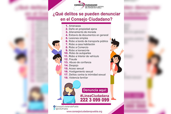 Línea de denuncia y reporte mantiene operaciones: CCSJ
