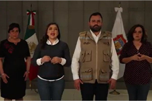 Revira Claudia Rivera críticas a SSC y señala que la FGE es la que no da resultados