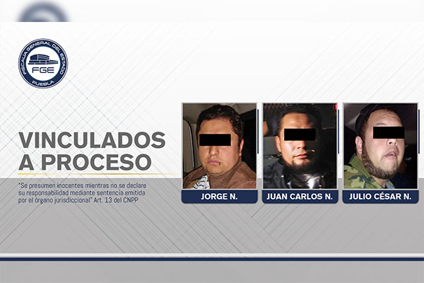 Tres detenidos con droga y armas permanecerán en prisión