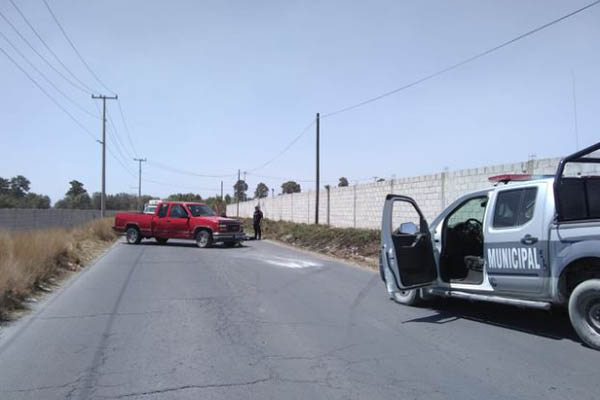 Frustra Policía Municipal de Amozoc robo de camioneta
