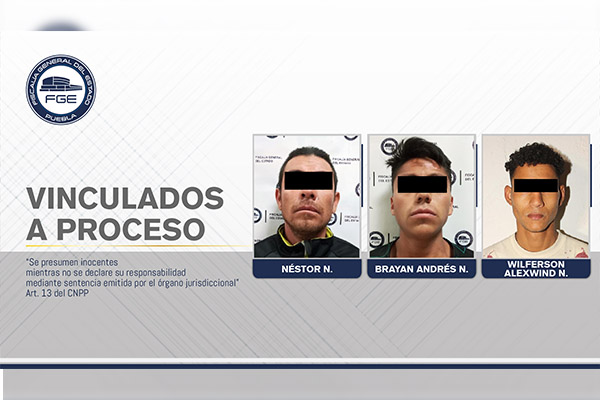 Vinculados a proceso tres asaltantes de Famsa