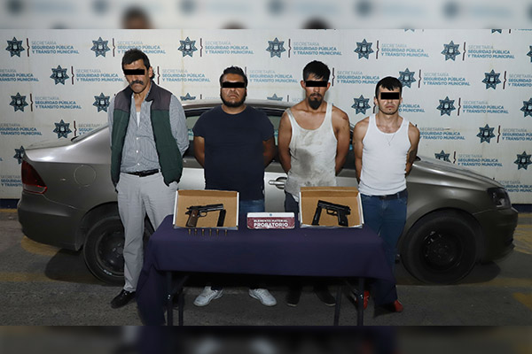 Policía Municipal echa el guante a peligrosa banda de asaltantes