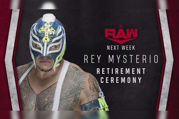 WWE anuncia retiro de Rey Mysterio tras lesión en el ojo