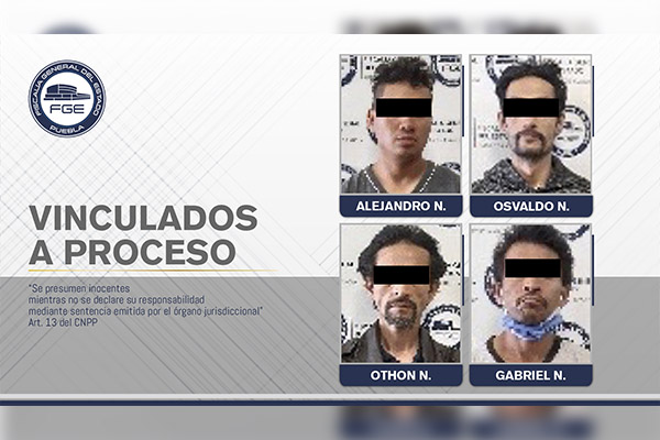 FGE obtuvo prisión contra cuatro narcomenudistas