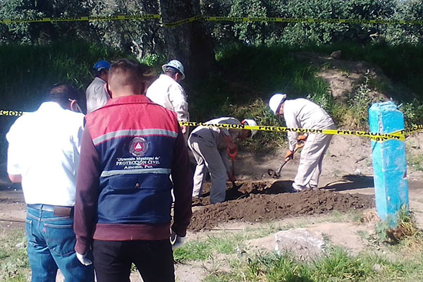 Detectan toma clandestina de gas LP en Amozoc