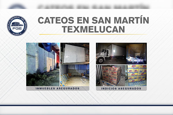FGE recupera camión y 900 bolsas de detergente en Texmelucan