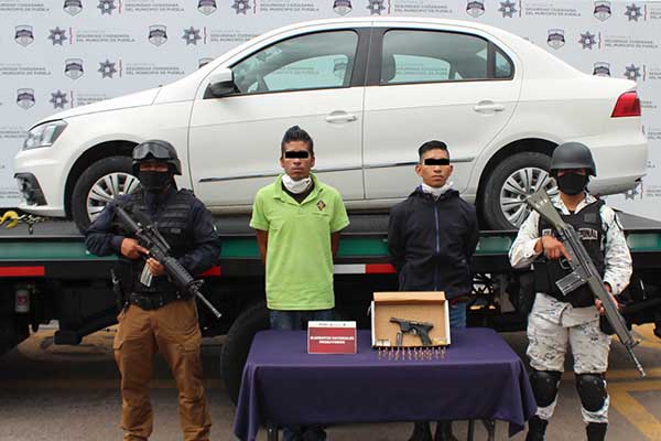 Ladrones de Oxxos capturados por la Municipal y la Guardia