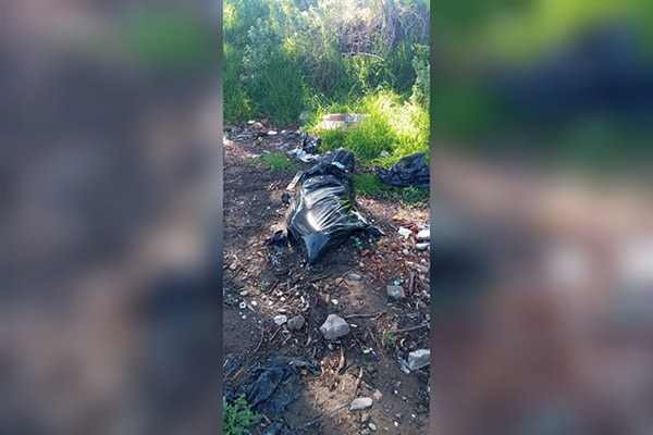 Hallan cuerpo embolsado en zona limítrofe con Tlaxcala