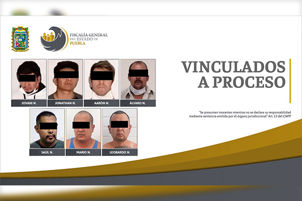 Vinculados a proceso siete sujetos por posesión de drogas