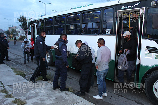 Con operativos, inhibe SSP asaltos en transporte público